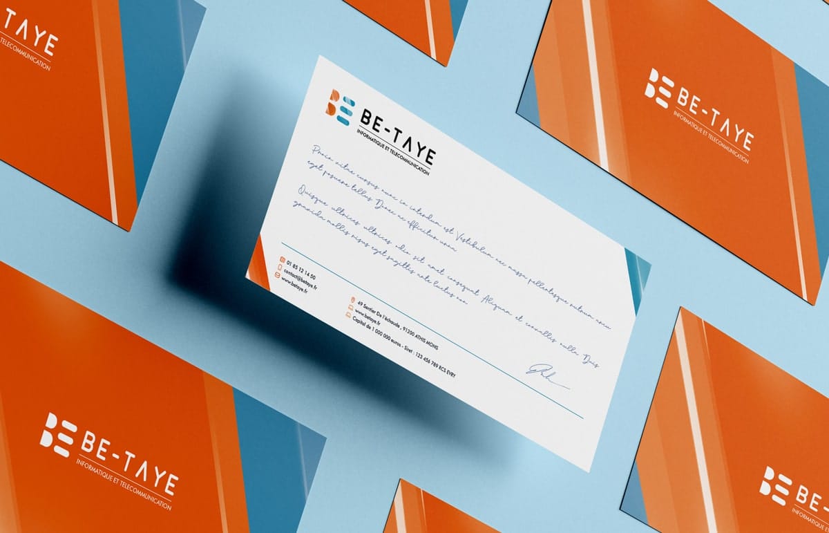 Carte de correspondance Be-Taye