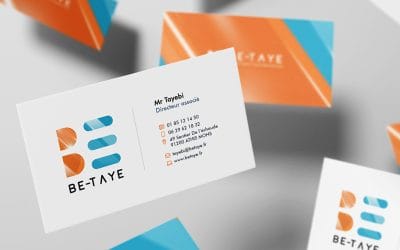 Blog 6 Be-Taye : identité visuelle, supports et site web d’une entreprise informatique