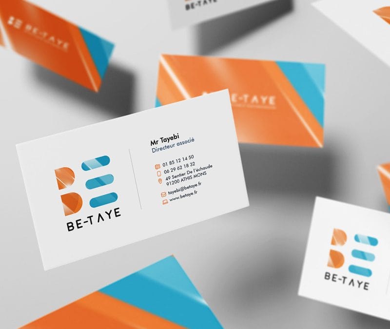 Be-Taye : identité visuelle, supports et site web d&rsquo;une entreprise informatique