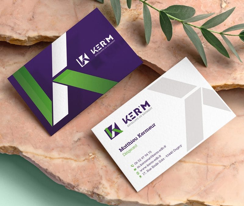 KER&rsquo;M : identité visuelle et supports d&rsquo;une entreprise d&rsquo;étanchéité