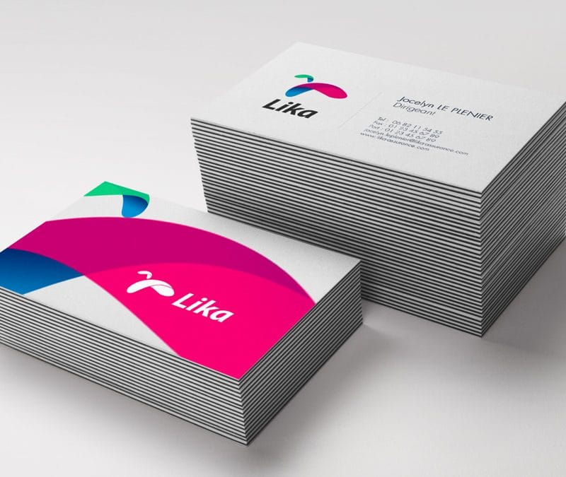 Lika Assurances : identité visuelle et supports d&rsquo;une agence générale d&rsquo;assurance