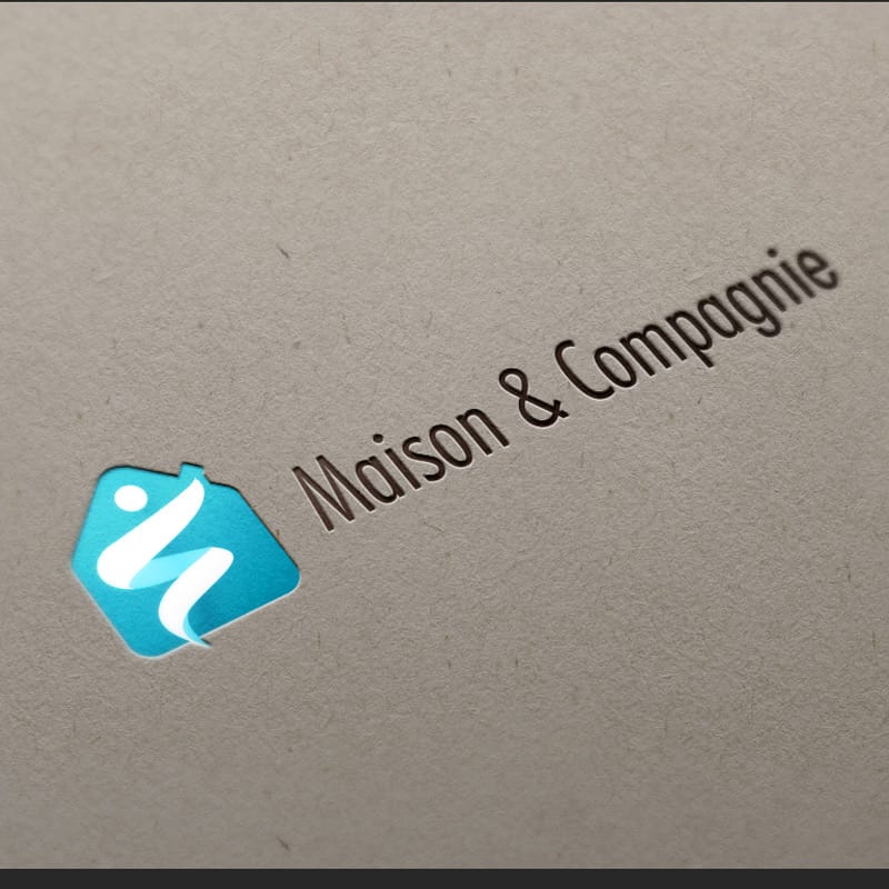 Maison & Compagnie - identité Nouvelle identité visuelle Maison & Compagnie imprimée