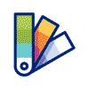 color-palette Agence communication Essonne
