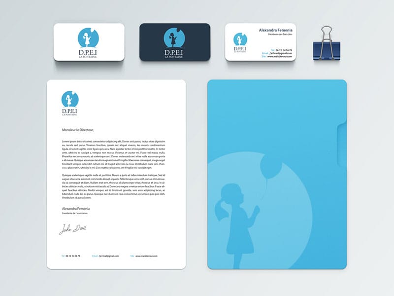 identite visuelle dpei logo -