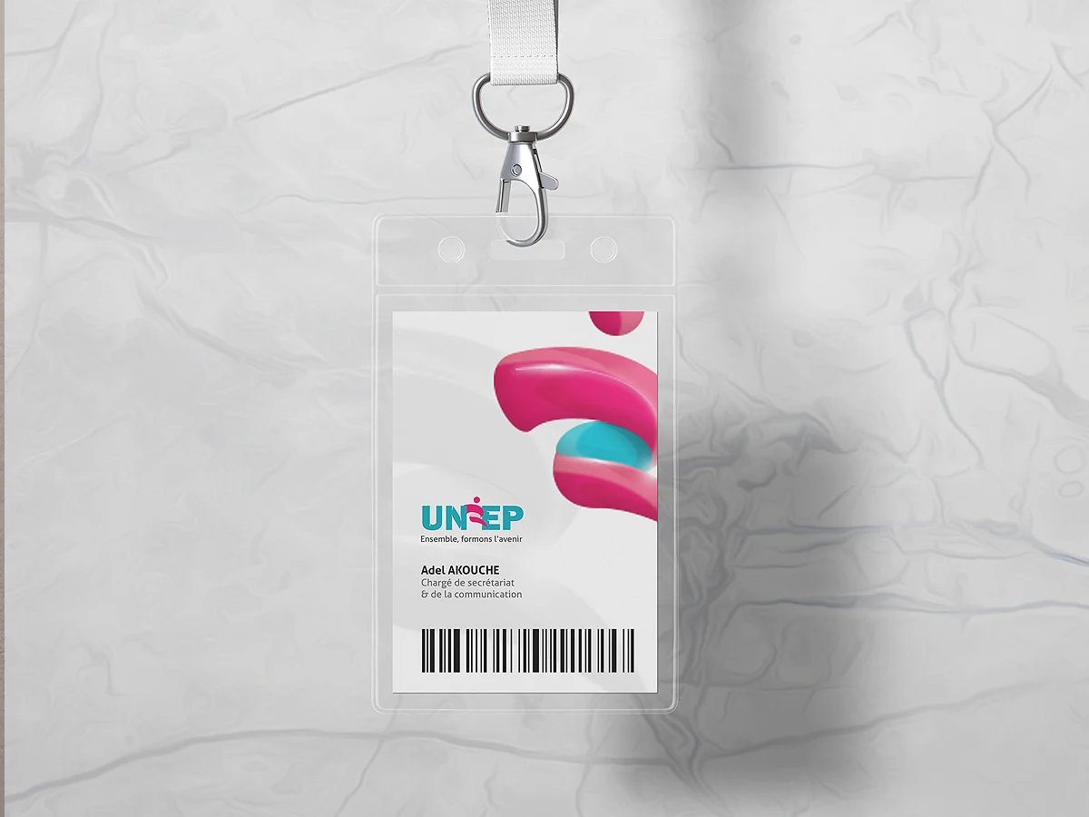 Badge nominatif à l'identité UNREP