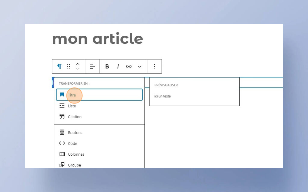 07. Créer, modifier et supprimer un Article Wordpress -